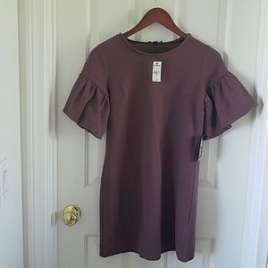 NWT Express balloon sleeve bodycon dress